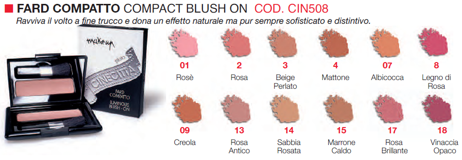 Phito Cinecittà Make up - Zuhur d'oro